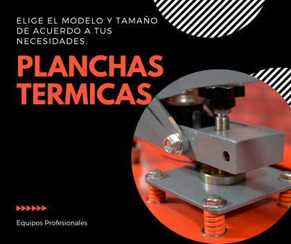 Planchas de calor profesionales